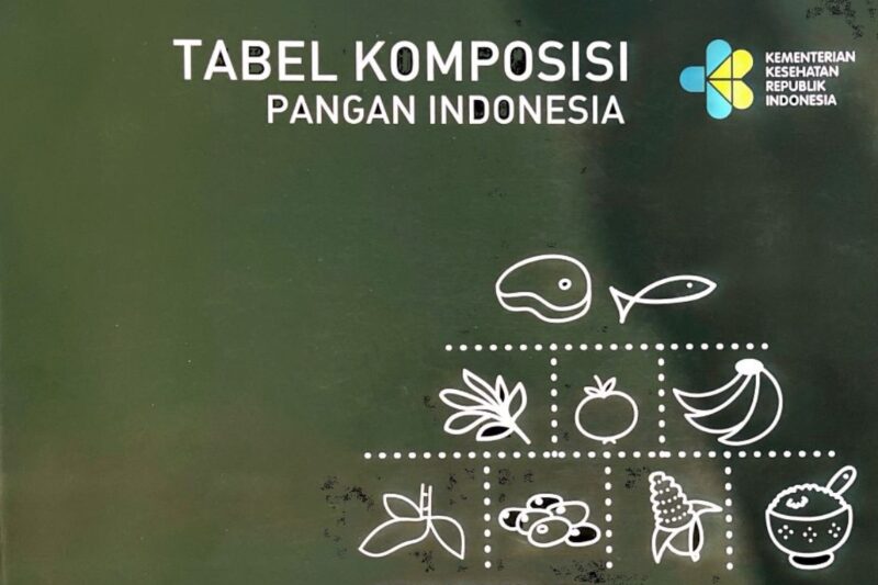 Tabel Komposisi Pangan Indonesia 2025 / TKPI /DKBM