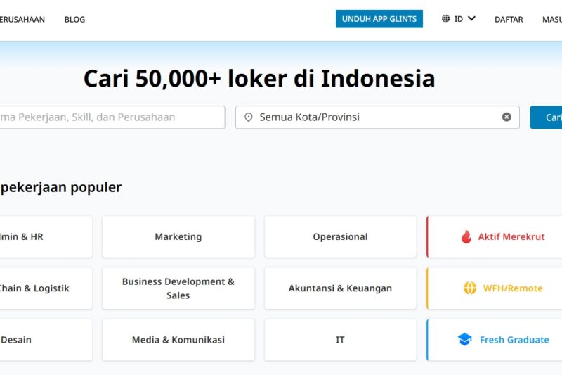 7 Cara Ampuh Diterima Lamar di Glints 2026: Tips Fresh Graduate
